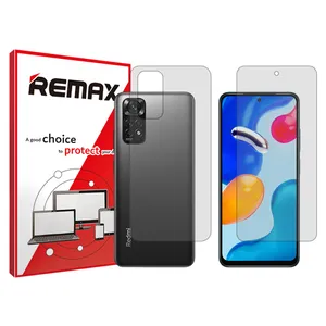 Remax brand shockproof Hydrogel screen protector glass for Xiaomi Redmi Note 11S along with the back protector