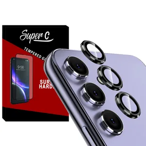محافظ لنز دوربین سوپرسی مدل Ring Metal مناسب برای گوشی موبایل سامسونگ Galaxy A24 4G