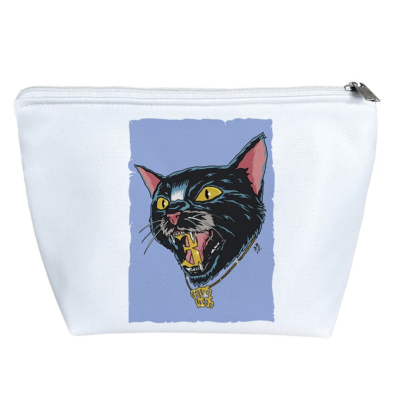 کیف لوازم آرایش دخترانه خندالو مدل گربه Cat کد 6324