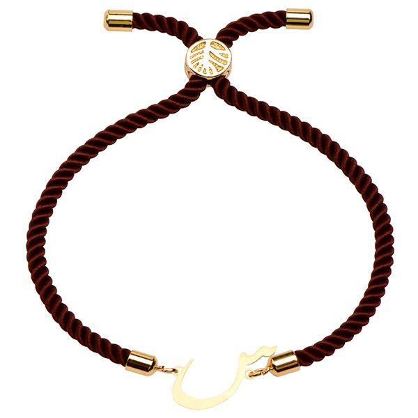 دستبند طلا 18 عیار زنانه کرابو طرح س مدل Kr2446 -  - 2