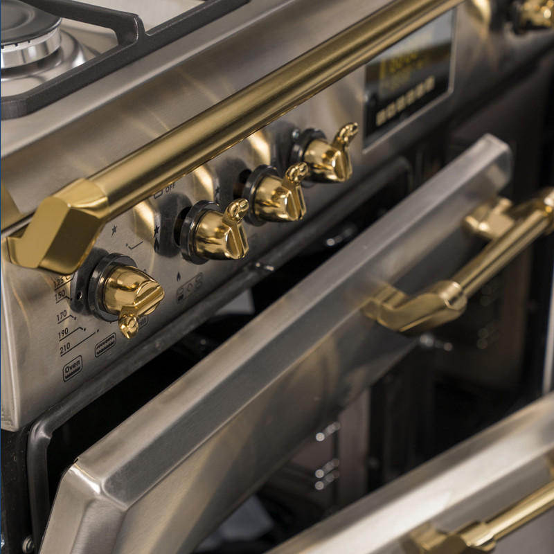 اجاق گاز 5 شعله تاکنوگاز مدل ROMANO-SS-GOLD-L اجاق گاز 5 شعله تاکنوگاز مدل ROMANO-SS-GOLD-L