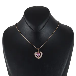 گردنبند زنانه ژوپینگ مدل قلب کد X280