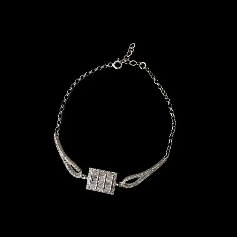 دستبند نقره زنانه مدل B103