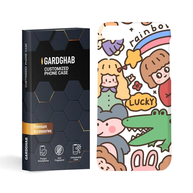 کاور گارد قاب مدل دخترانه مناسب برای گوشی موبایل اپل iPhone 7 / 8 / SE 2020 / SE 2022