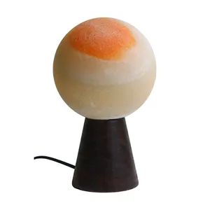 آباژور سنگ نمک طرح گوی HeGsml01