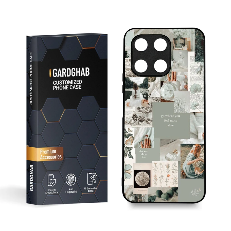 کاور گارد قاب مدل دخترانه مناسب برای گوشی موبایل آنر X6A