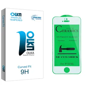 Cooling Olka glass Ceramics Screen Protector For Apple iPhone 5s