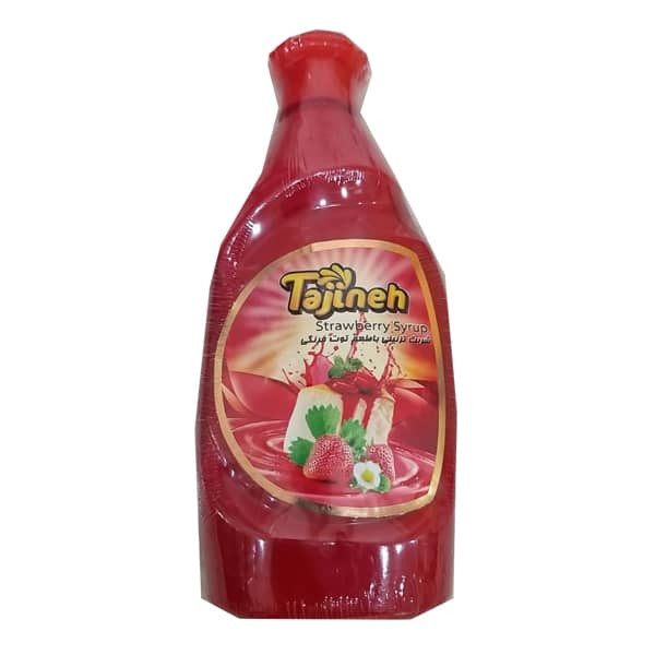 سس تزئینی باطعم توت فرنگی تاژینه -500 گرم