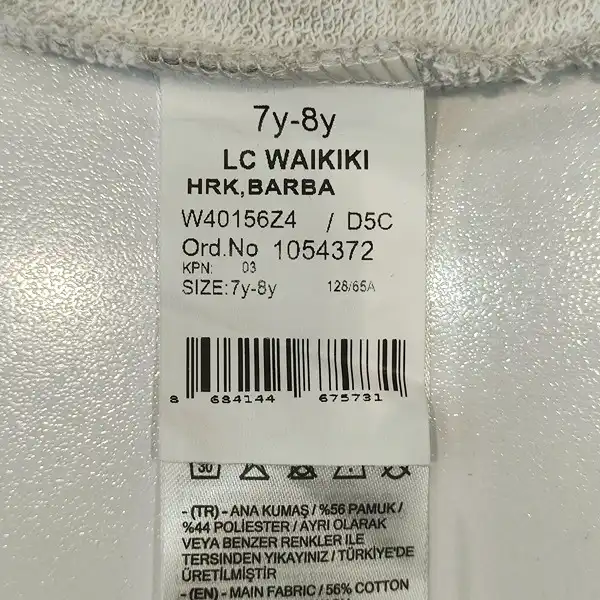 سویشرت دخترانه ال سی وایکیکی مدل W40156Z4