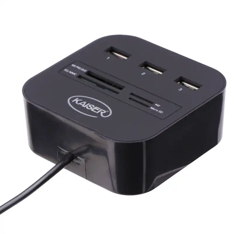 هاب 7 پورت USB 2.0 کایزر کد 2923