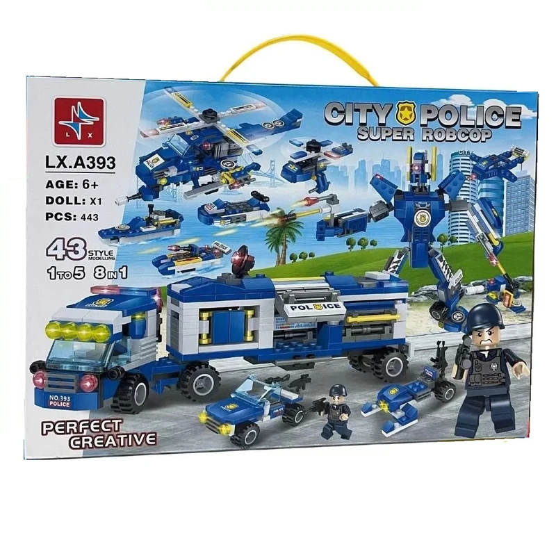 ساختنی ال ایکس مدل شهر پلیسی کد A393