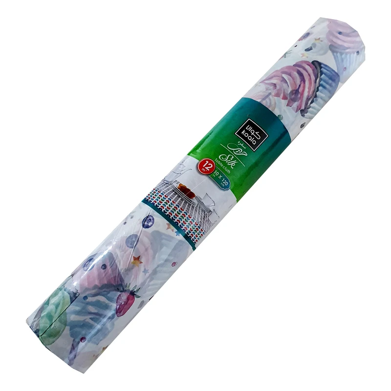 سفره یکبار مصرف کوالا مدل کاپ کیک رول 10 متری