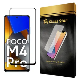 محافظ صفحه نمایش سرامیکی گلس استار مدل CRGA-Glass مناسب برای گوشی موبایل شیائومی Poco M4 Pro 4G