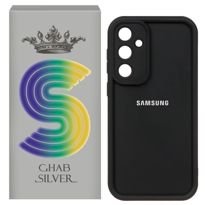 کاور قاب سیلور مدل سالیدکالر مناسب برای گوشی موبایل سامسونگ Galaxy S23 FE