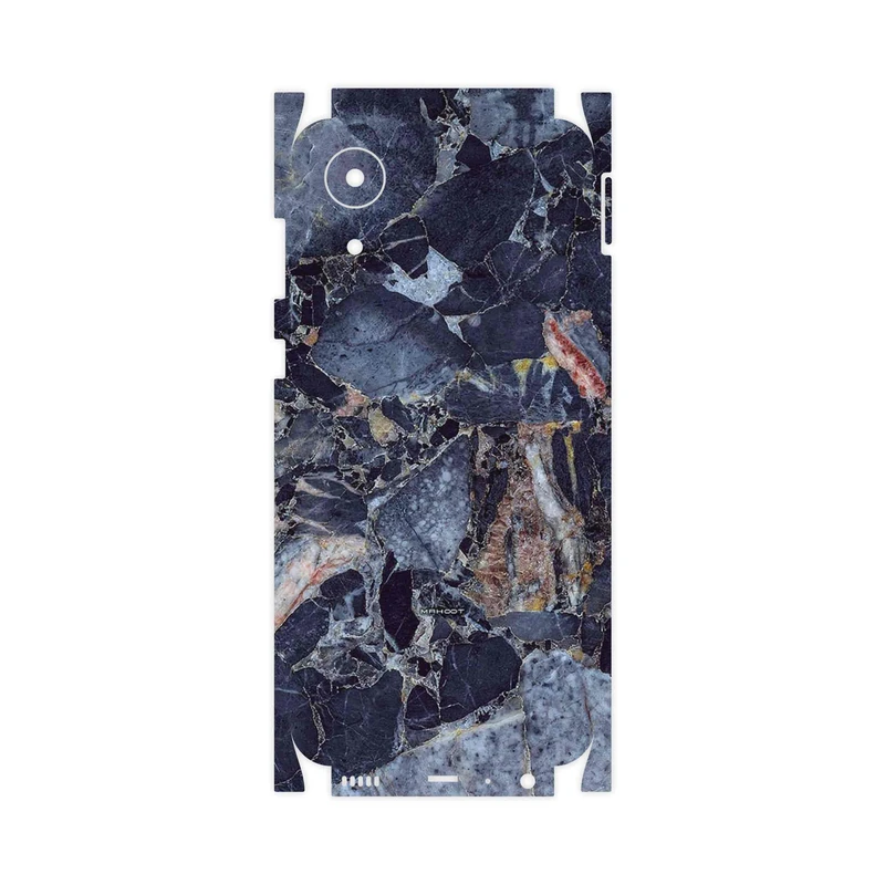 برچسب پوششی ماهوت مدل Broken black marble-FullSkin مناسب برای گوشی موبایل سامسونگ Galaxy A03 Core