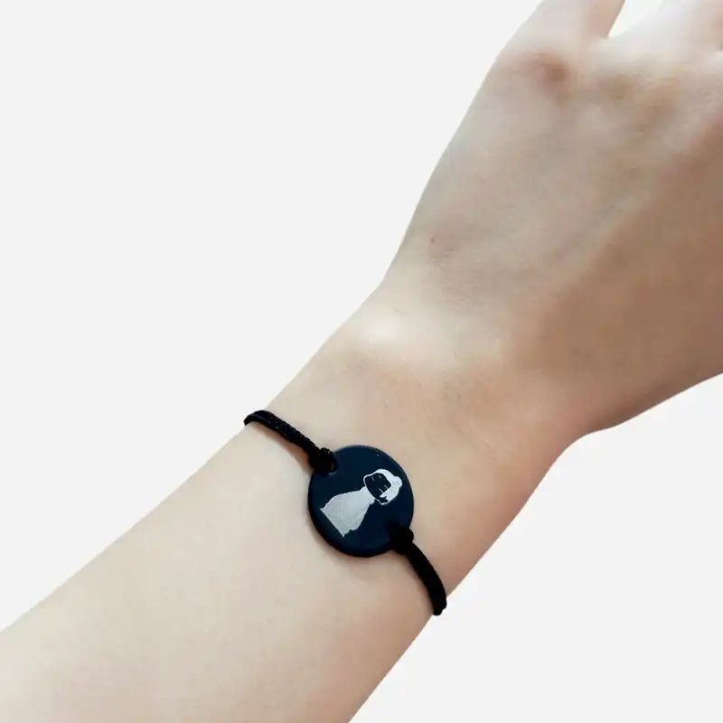 دستبند مدل گوجو و گتو انیمه جوجوتسو کایزن بسته 2 عددی