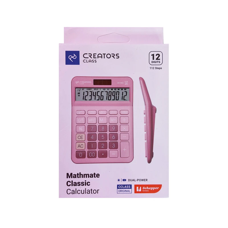 عکس شماره 4 : ماشین حساب سی.کلاس کریتورز مدل مت میت طرح کلاسیک کد cx-118c-1