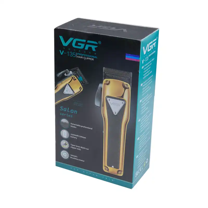 ماشین اصلاح موی سر و صورت وی جی ار مدل V-135