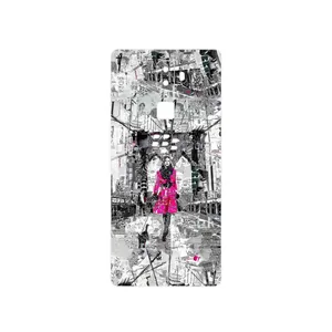 MAHOOT Collage of Catwalk Bridge Cover Sticker for BlackBerry Evolve