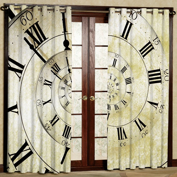 پرده پانچی مدل مخمل کد 6194 سایز 280x140 سانتی متر