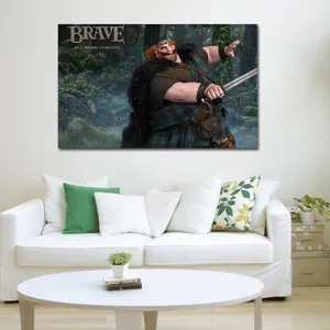 تابلو شاسی کودک مدل مریدا دختر شجاع کد 5