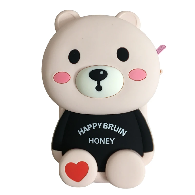 عکس شماره 2 : کیف دوشی بچگانه مدل تدی فانتزی سیلیکونی کدbig tedy