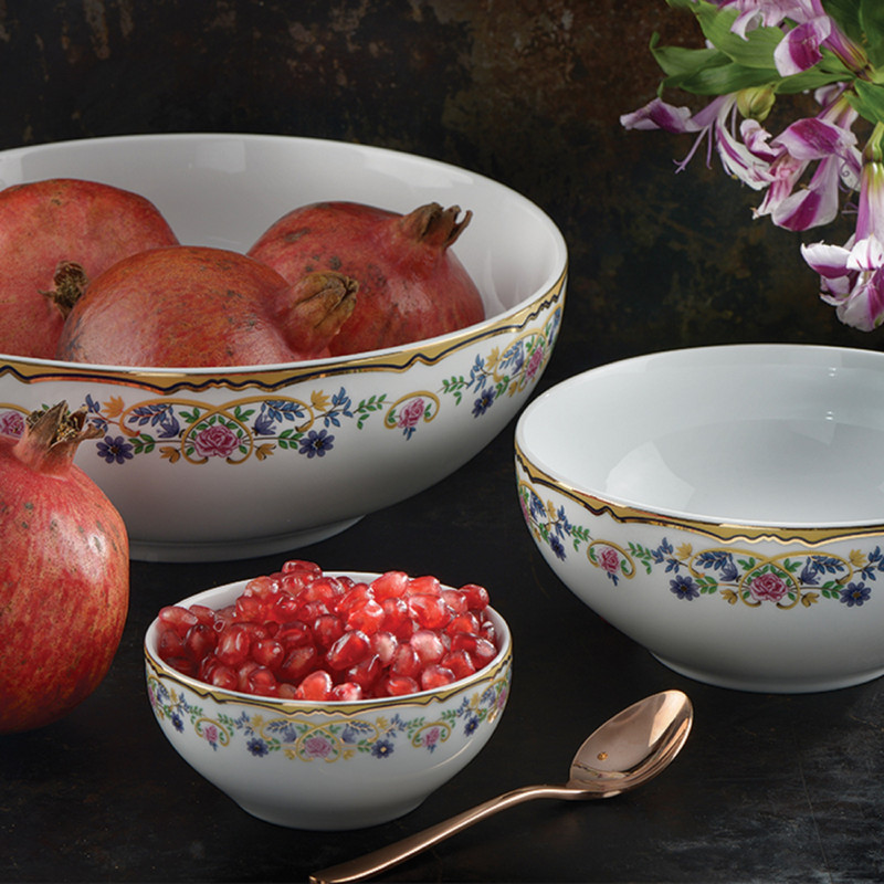 پیاله چینی زرین ایران مدل ایتالیا اف گلستان درجه عالی بسته 13 عددی پیاله چینی زرین ایران مدل ایتالیا اف گلستان درجه عالی بسته 13 عددی