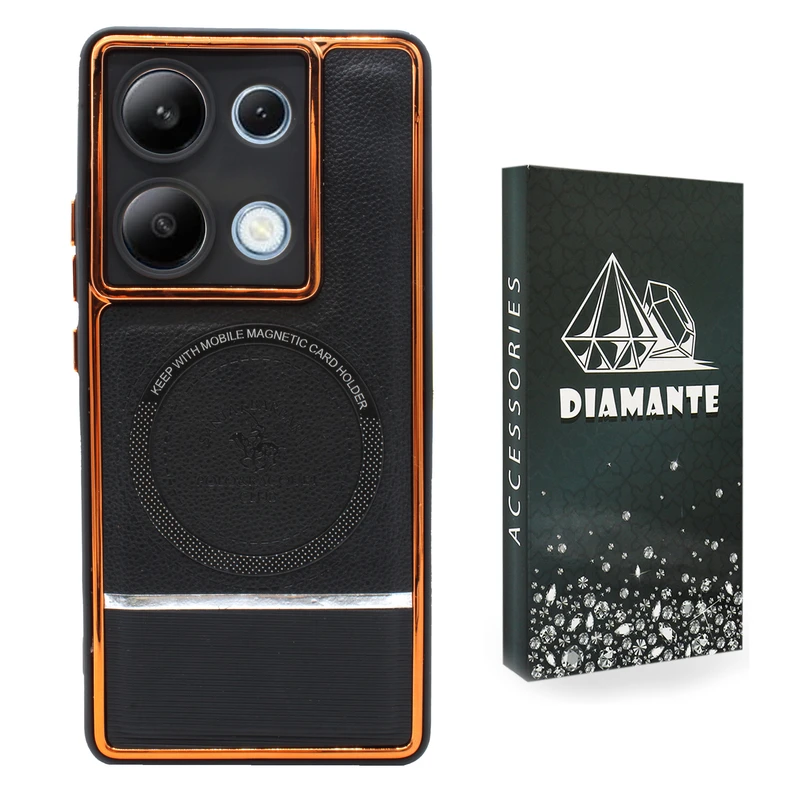 کاور دیامانته مدل Emily Bk مناسب برای گوشی موبایل شیائومی Redmi Note 13 Pro 4G