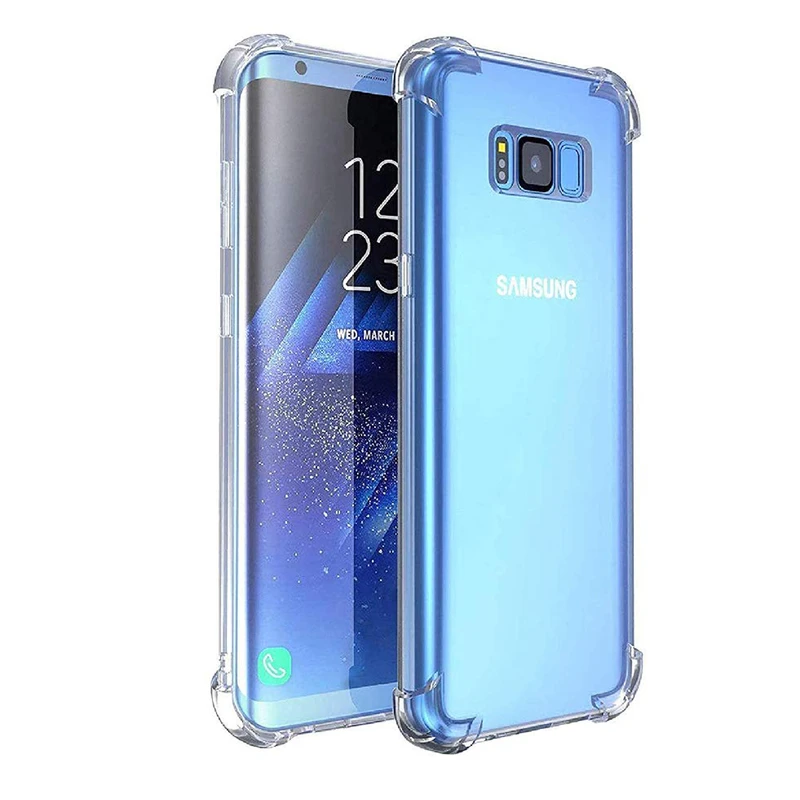 کاور مدل شفاف مناسب برای گوشی موبایل سامسونگ Galaxy S8