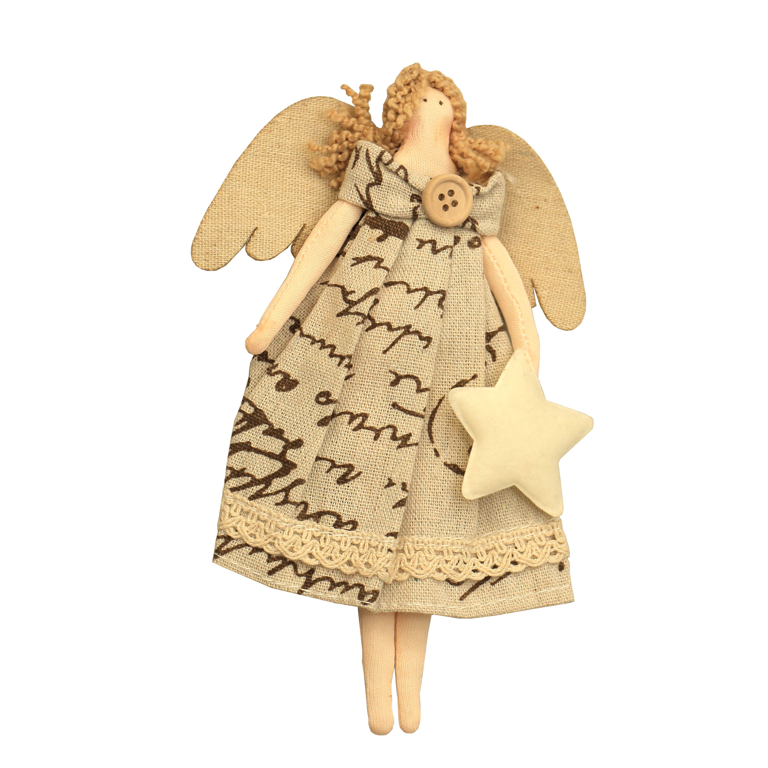 آویز عروسکی مدل فرشته کد 00601003-4
