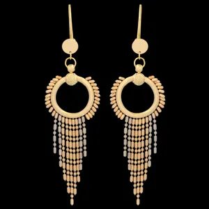 گوشواره طلا 18 عیار زنانه طلای مستجابی کد 83