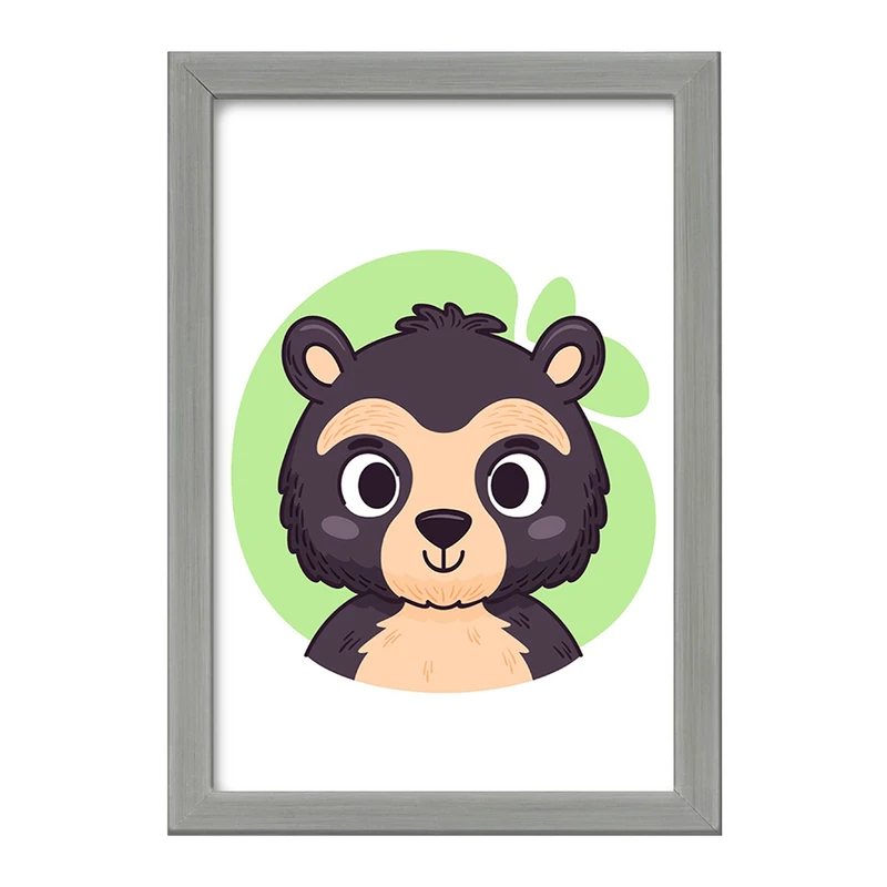 تابلو خندالو طرح حیوانات بامزه کد 37159