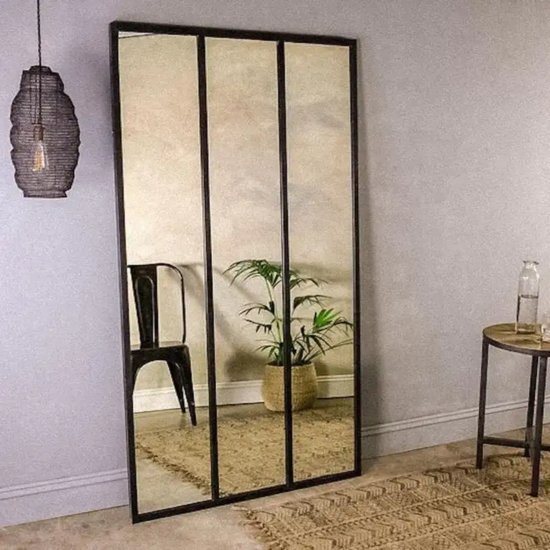 آینه تجسم مدل قدی فلزی تیوان