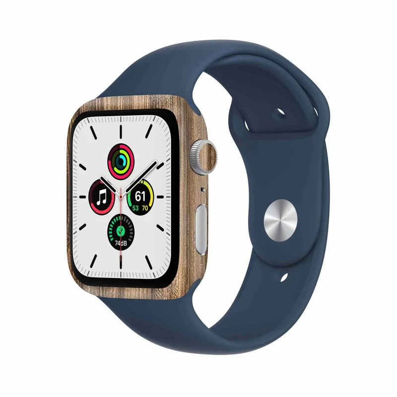 برچسب ماهوت طرح Light_Walnut_Wood مناسب برای اپل واچ Watch Se 44mm