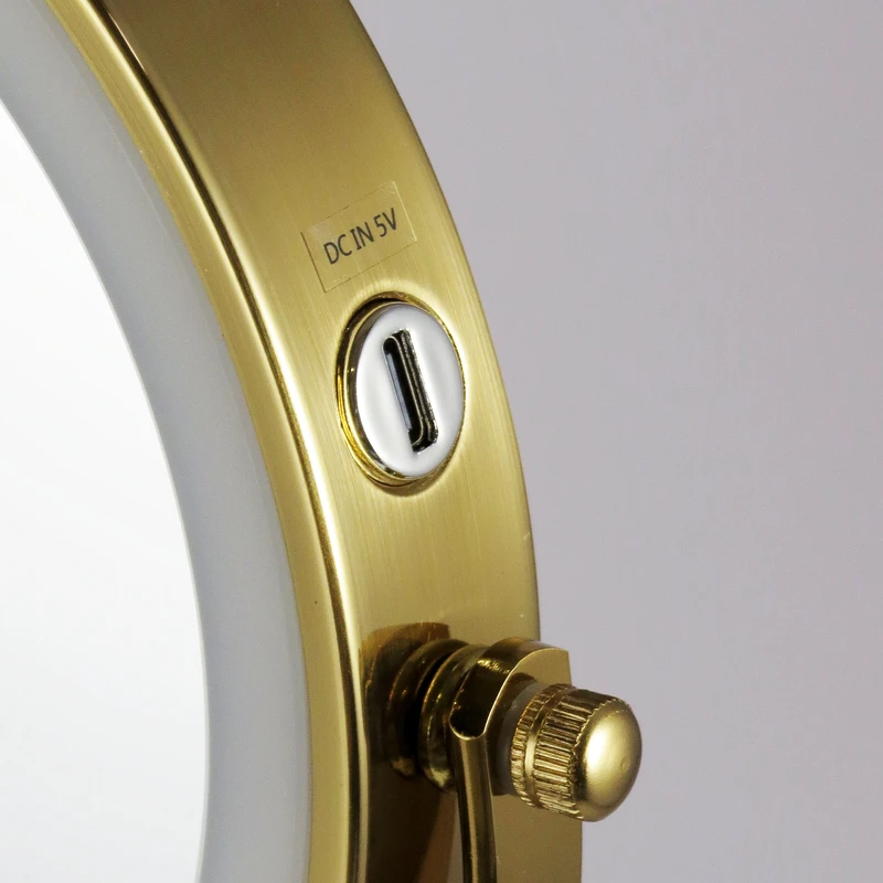 عکس شماره 8 : آینه و رینگ لایت آرایشی کد 0740