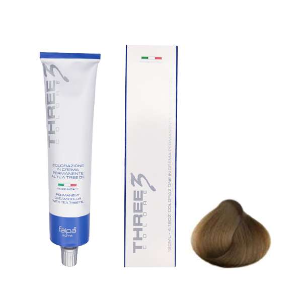 رنگ مو تری کالر شماره 8 حجم 120 میلی لیتر رنگ بلوند طلایی طبیعی