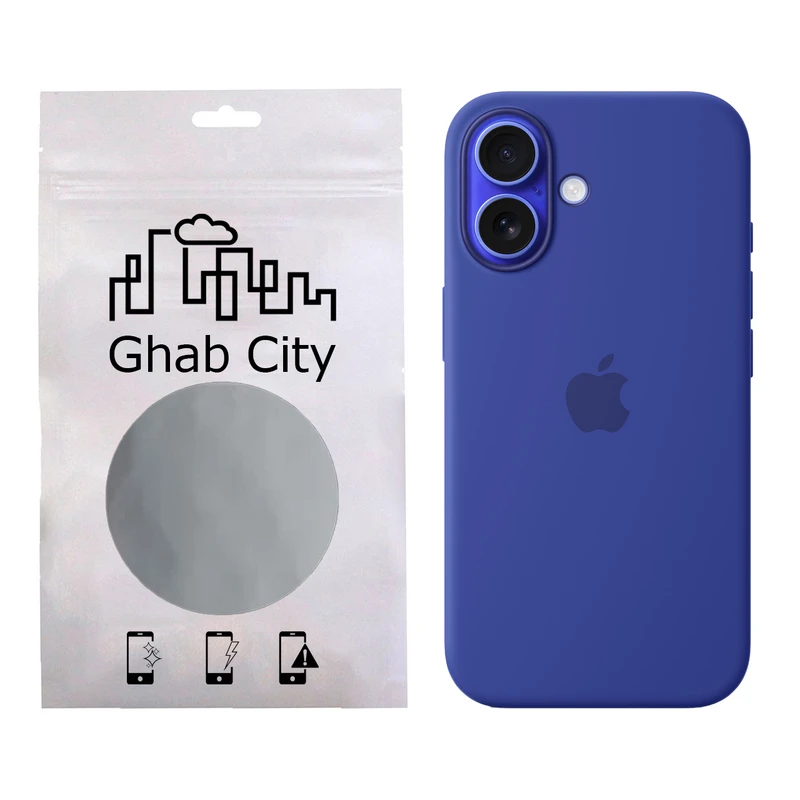 کاور قاب سیتی مدل سیلیکونی مناسب برای گوشی موبایل اپل iPhone 16