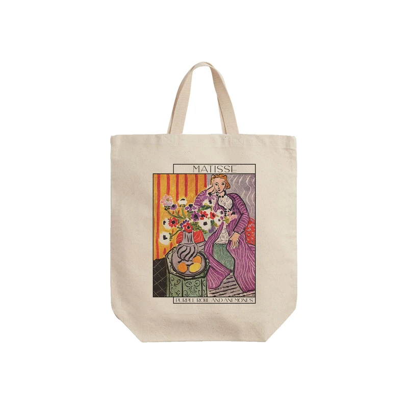 ساک خرید ترمه طراحان ایده مدل عبای شقایق از ماتیس کد art0644 - S