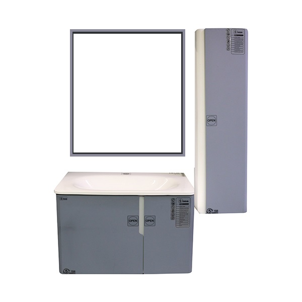 ست کابینت و روشویی مدل کوئیک به همراه آینه و باکس