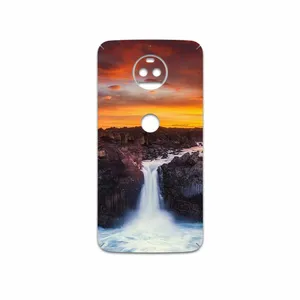MAHOOT Waterfall Cover Sticker for Motorola Moto G5S Plus
