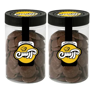 شکلات سکه ای تلخ آرسن - 600 گرم بسته دو عددی