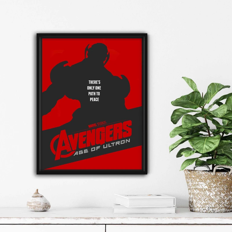 تابلو آتریسا طرح پوستر فیلم avengers مدل ATm468