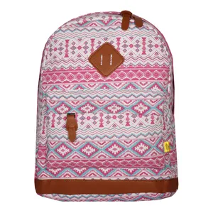 کوله پشتی زنانه لاویسان مدل لبه چرم کد 06