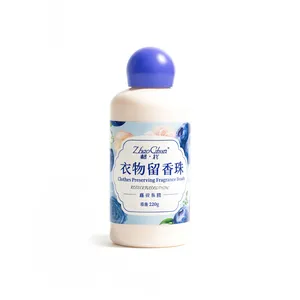 خوشبو کننده و نرم کننده لباس ماشینی آبی ژائوچان مدل BW421 با رایحه اقیانوس مناسب انواع البسه وزن 220 گرم