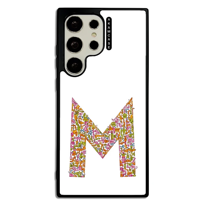 کاور آکام مدل AMC-WSGS23U-ALPHADOODLEBET-13 مناسب برای گوشی موبایل سامسونگ Galaxy S23 Ultra