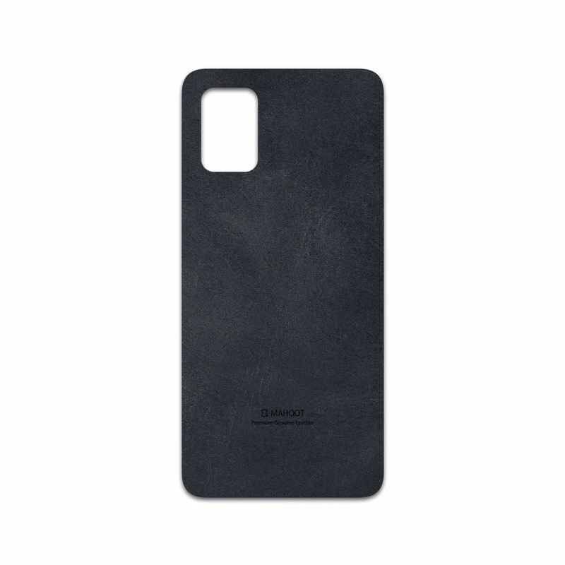 برچسب پوششی ماهوت مدل Graphite Buffalo Leather مناسب برای گوشی موبایل سامسونگ Galaxy A71