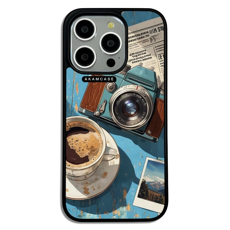 کاور آکام مدل AMC-WA15PRO-COFFEE-1 مناسب برای گوشی موبایل اپل iPhone 15 Pro