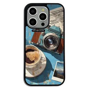 AKAM AMC-WA15PRO-COFFEE-1 Cover For Apple iPhone 15 Pro