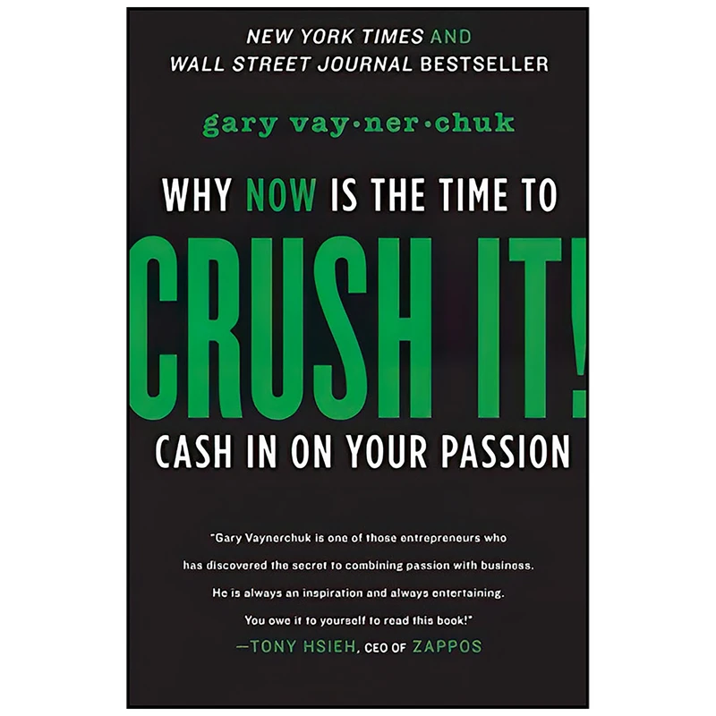 کتاب Crush It! اثر Gary Vaynerchuk انتشارات Harper Studio