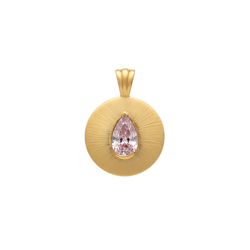 آویز گردنبند طلا 18 عیار زنانه بان گالری طرح خاتون